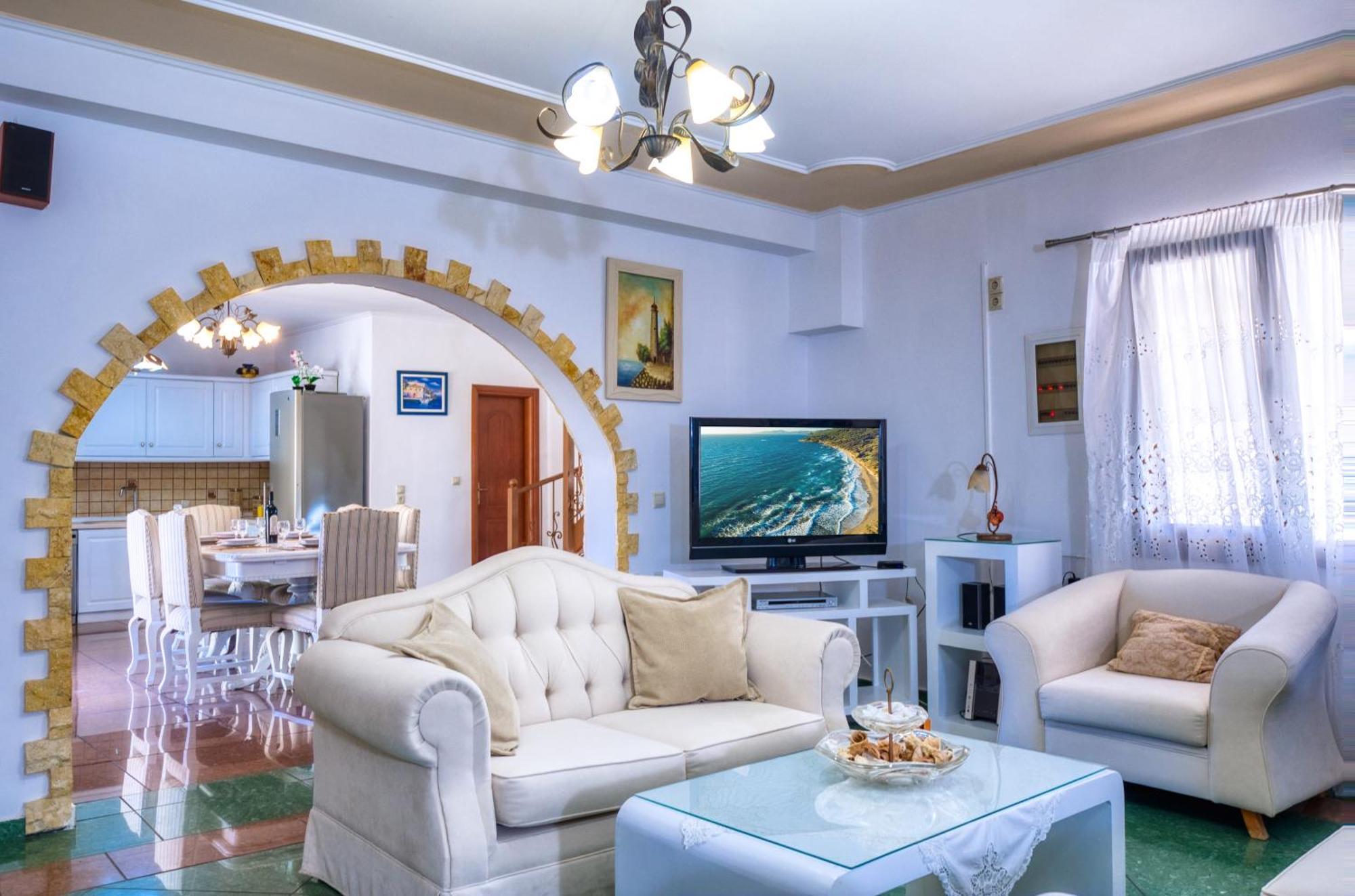 Sea View Villa Paramonas Paramonas  Bagian luar foto