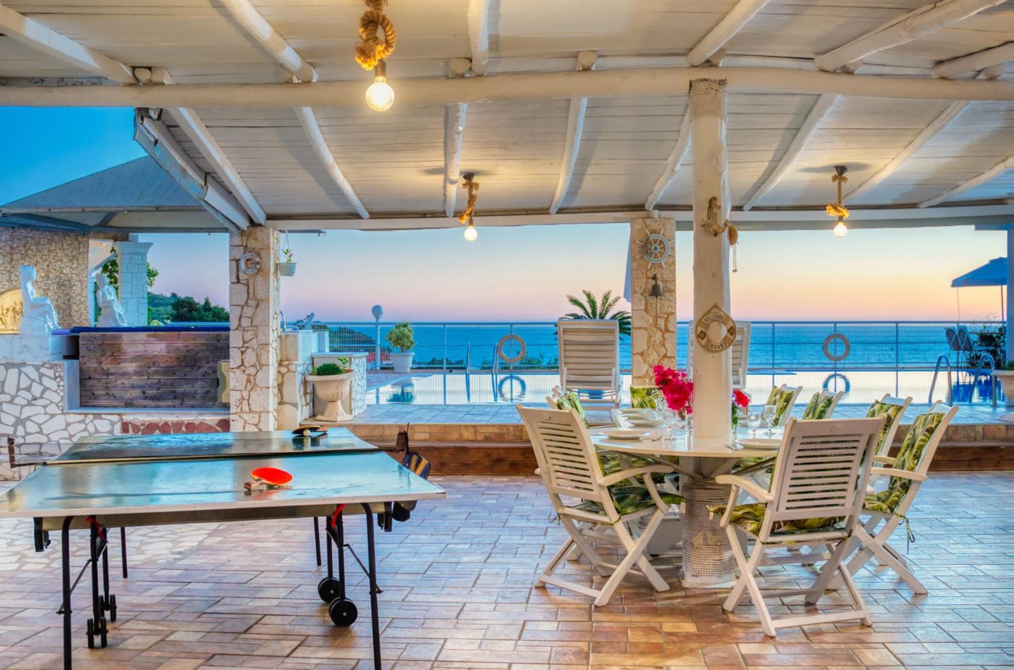 Sea View Villa Paramonas Paramonas  Bagian luar foto