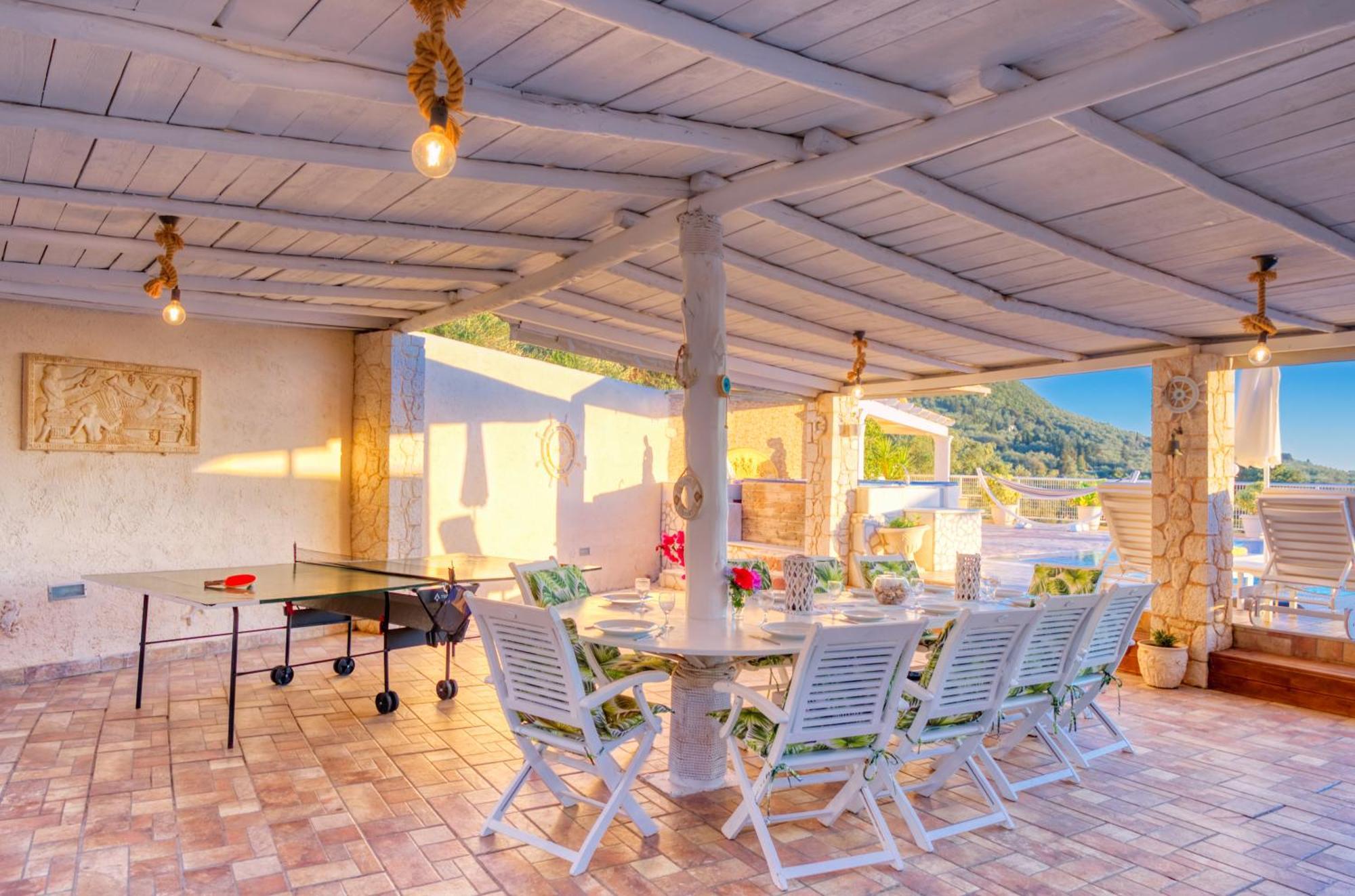 Sea View Villa Paramonas Paramonas  Bagian luar foto