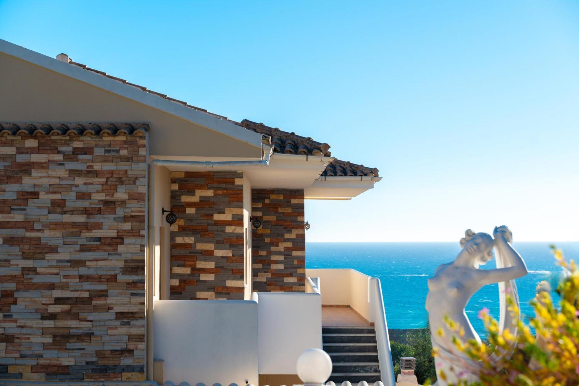 Sea View Villa Paramonas Paramonas  Bagian luar foto
